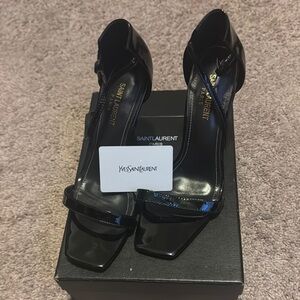 Saint Laurent Black Women's Heels